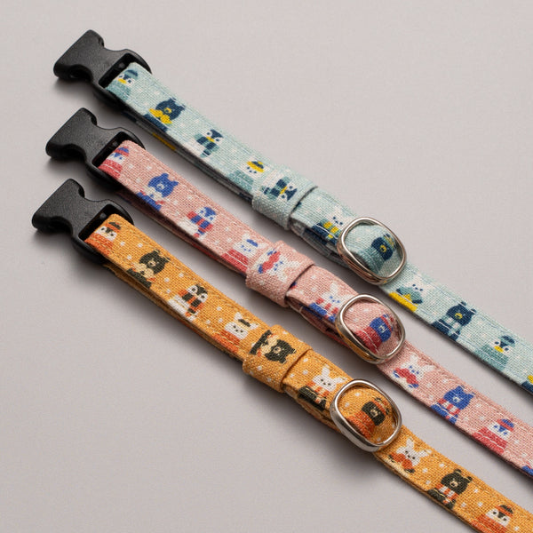 グラフィック猫首輪　もこもこ冬じたく　コンプリートセット【限定モデル】