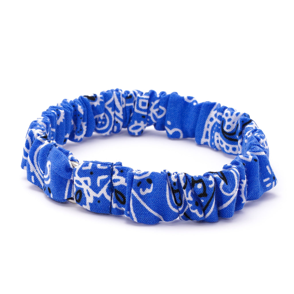 ペイズリーシュシュ   ゴム入れ換え可能