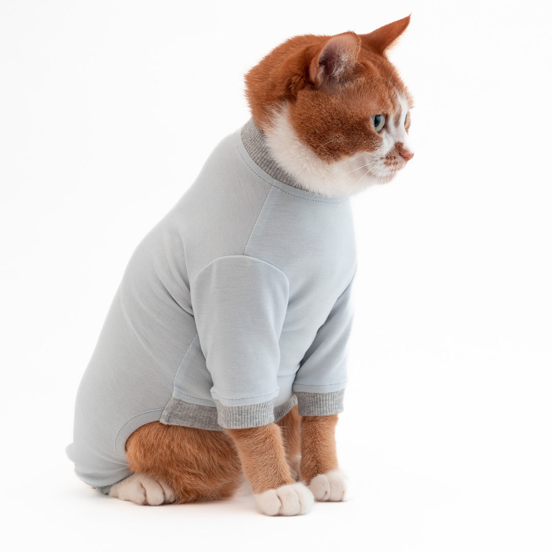 猫に優しい猫服　皮膚保護服（カバーオール）