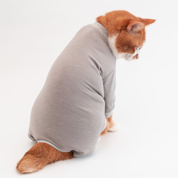 猫に優しい猫服　皮膚保護服（カバーオール）