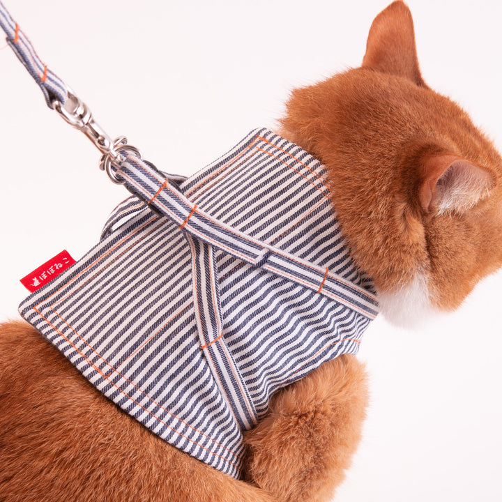 【訳あり】猫に優しいベスト型ハーネス・リード付き