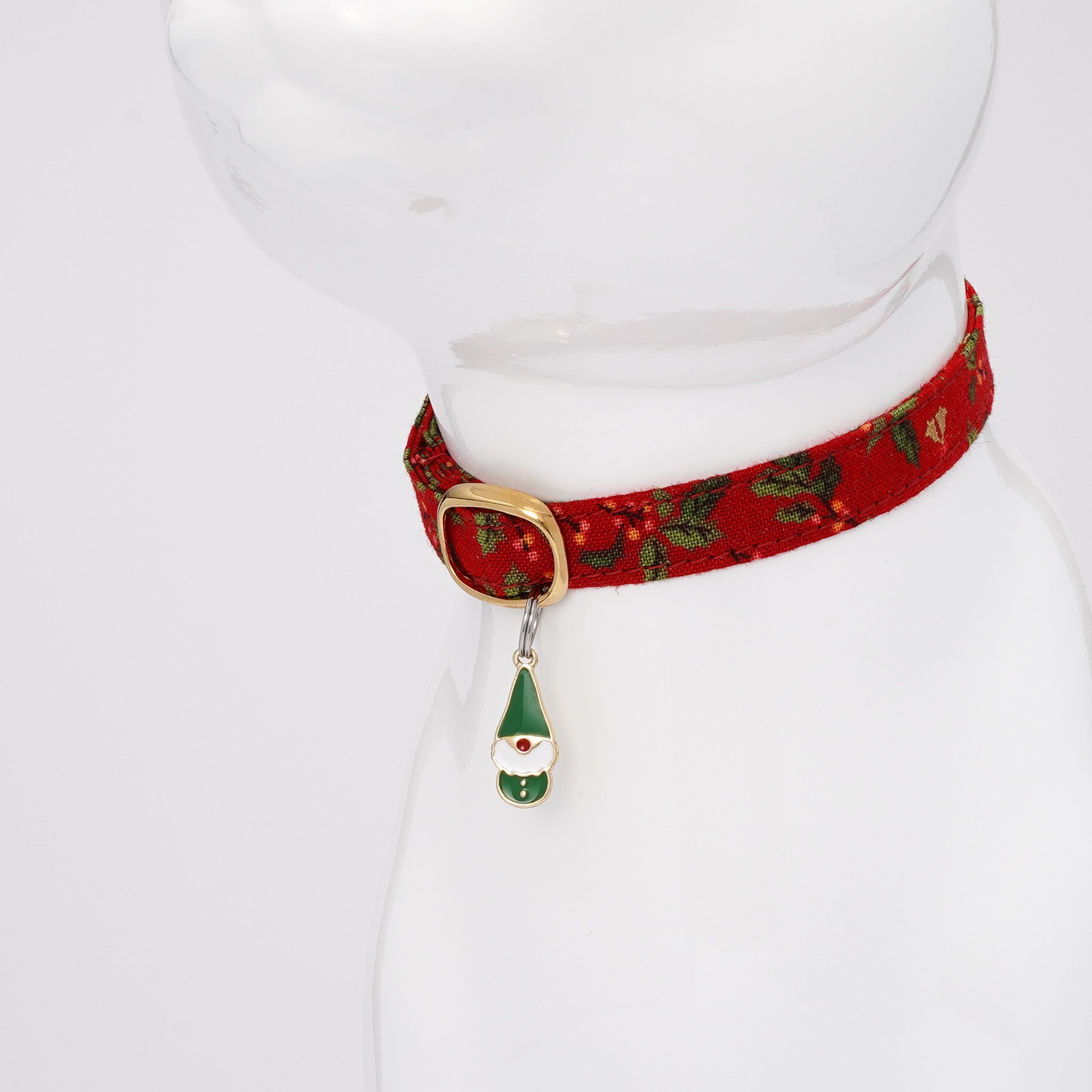 猫首輪用チャーム サンタクロース｜ぽぽねこ公式オンラインショップ